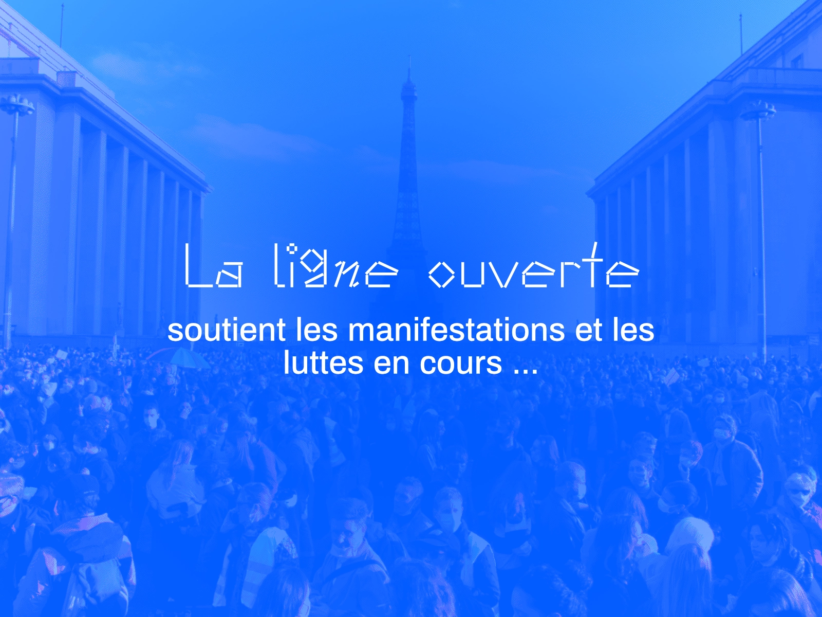 interface web du site internet du festival ULLAN 2026, le nom ULLAN apparait en blanc sur fond bleu